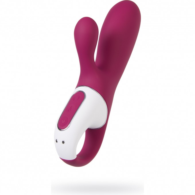 Вибратор SATISFYER Hot Bunny с клиторальным стимулятором, красный 4001678 Вибратор SATISFYER Hot Bunny с клиторальным стимулятором, красный 4001678